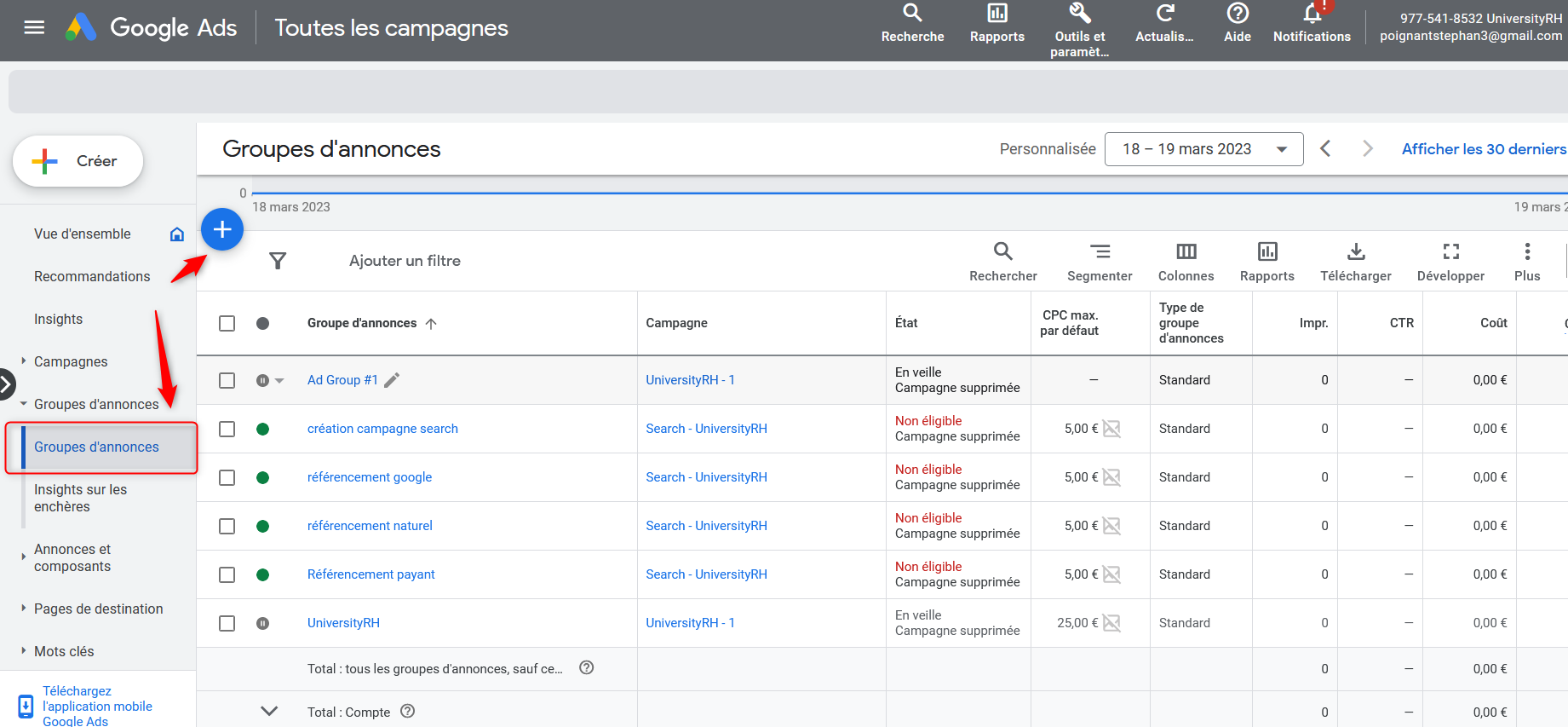 Quel nom faut il donner à vos groupes d'annonces Google Ads ?