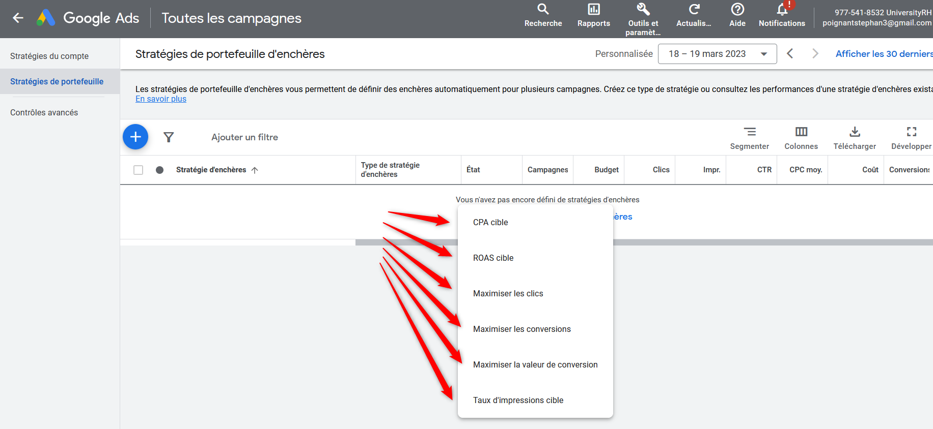 Quelles sont les différentes stratégies d’enchères sur Google Ads ?